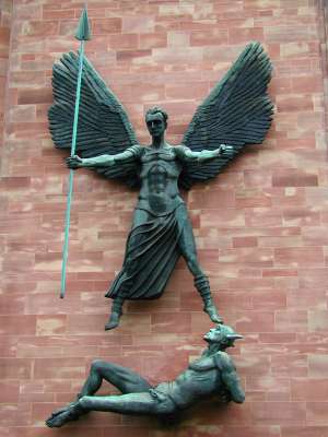 St. Michael and the Devil