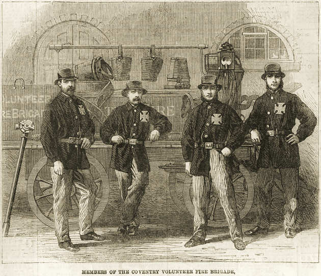 The Coventry Volunteer Fire Brigade 1862