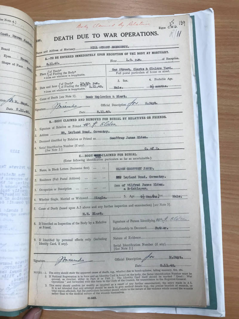 CLICK TO CLOSE Casualty document