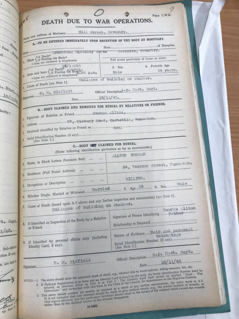 CLICK TO CLOSE Casualty document