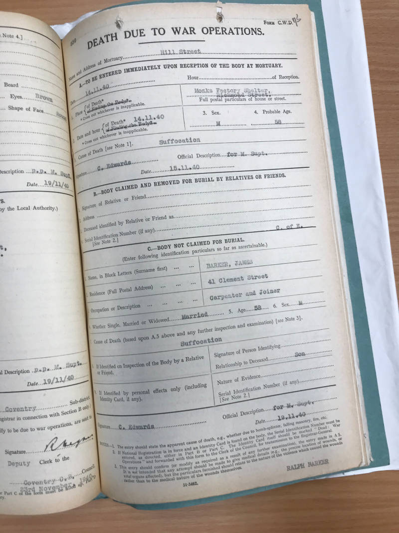 CLICK TO CLOSE Casualty document