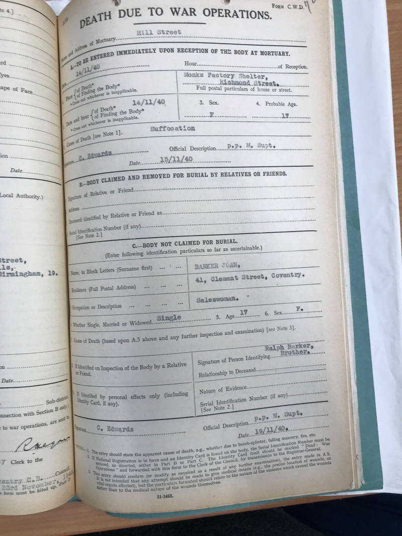 CLICK TO CLOSE Casualty document