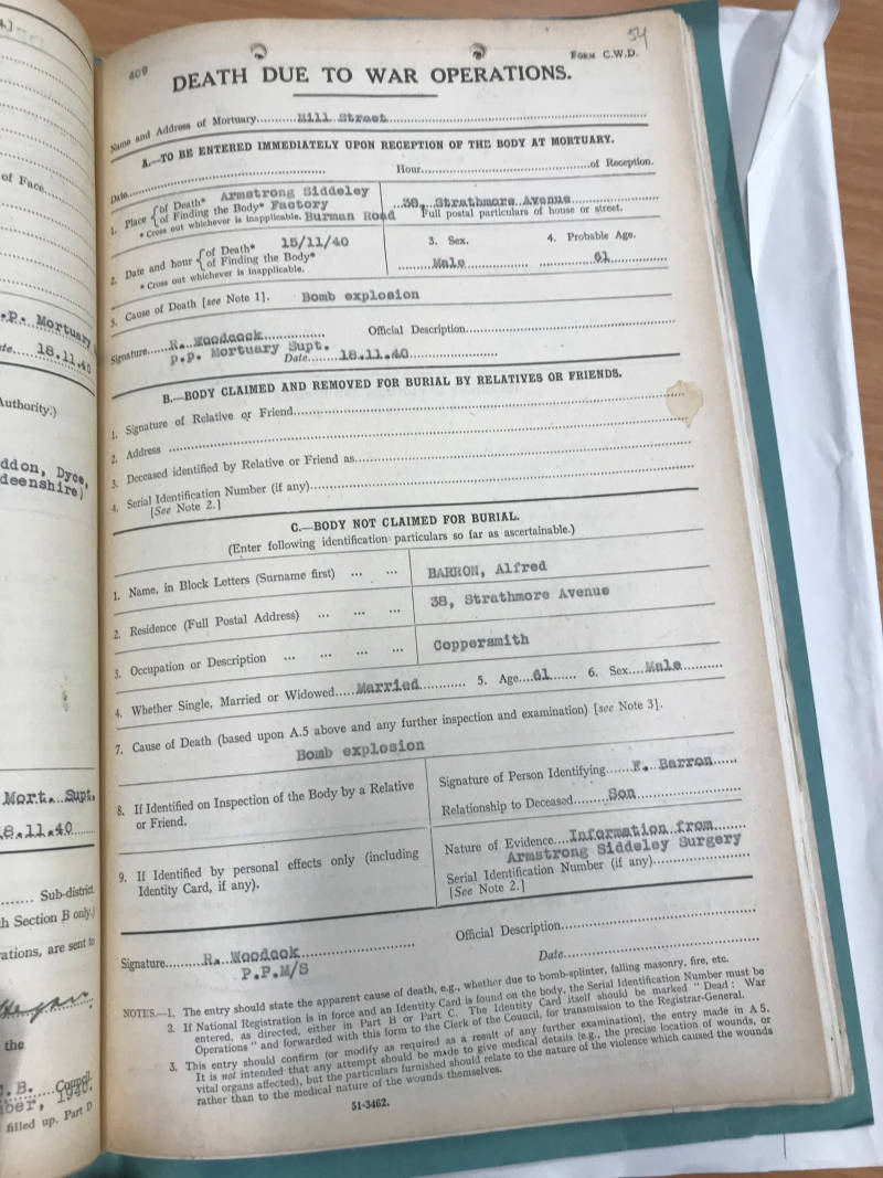 CLICK TO CLOSE Casualty document