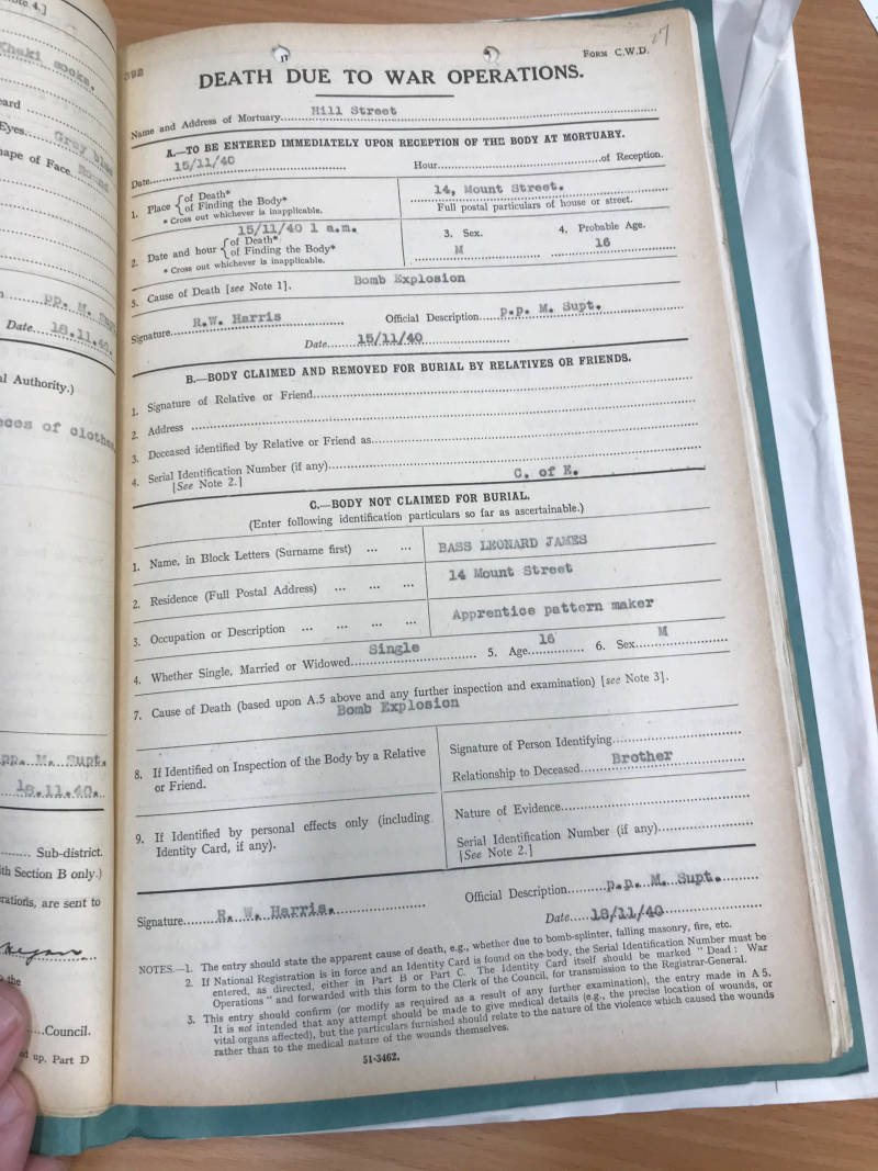 CLICK TO CLOSE Casualty document