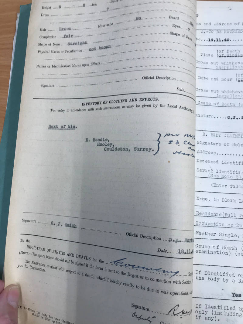 CLICK TO CLOSE Casualty document