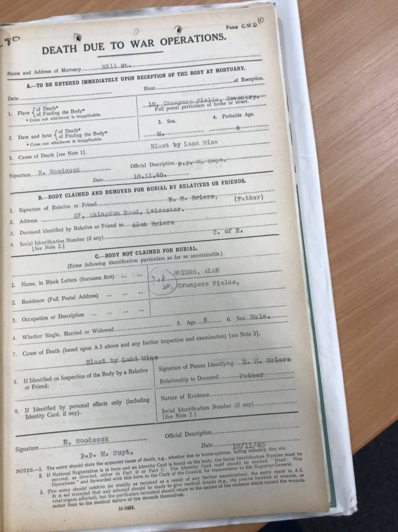 CLICK TO CLOSE Casualty document