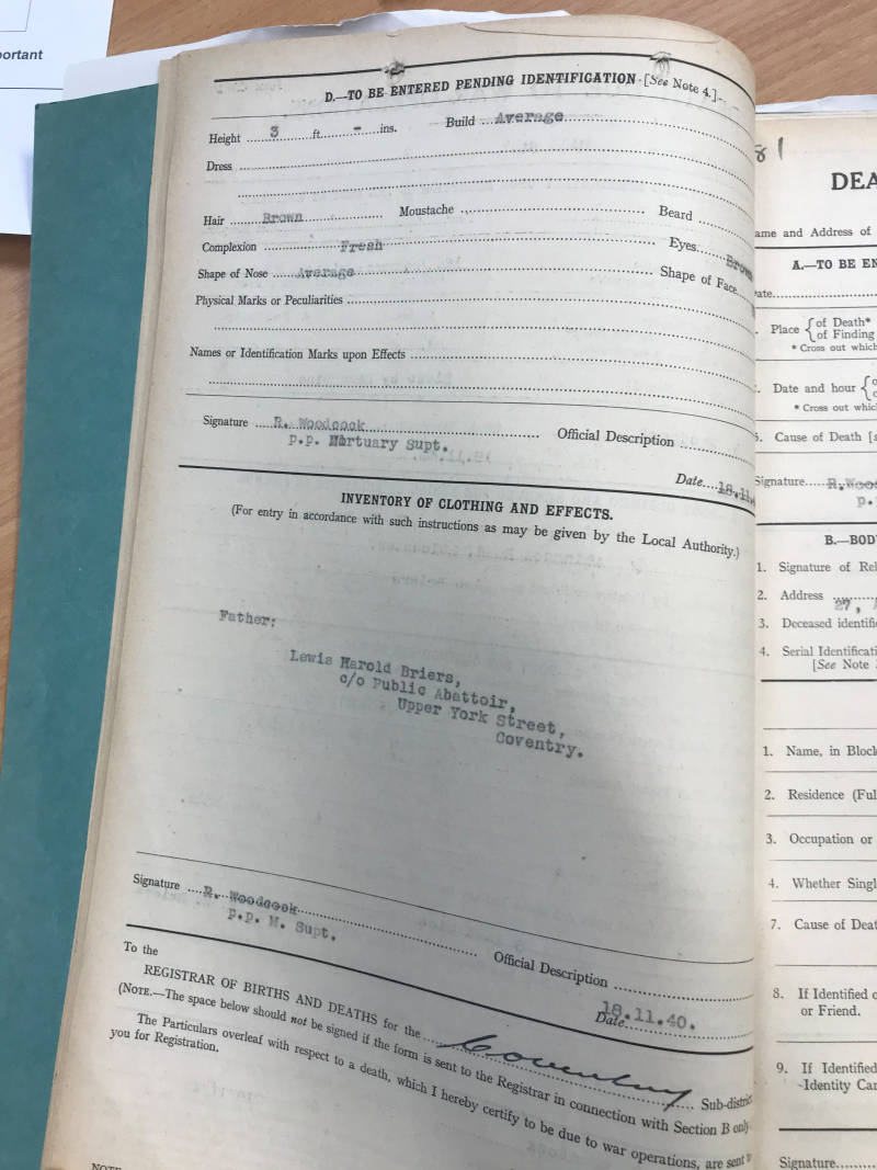 CLICK TO CLOSE Casualty document