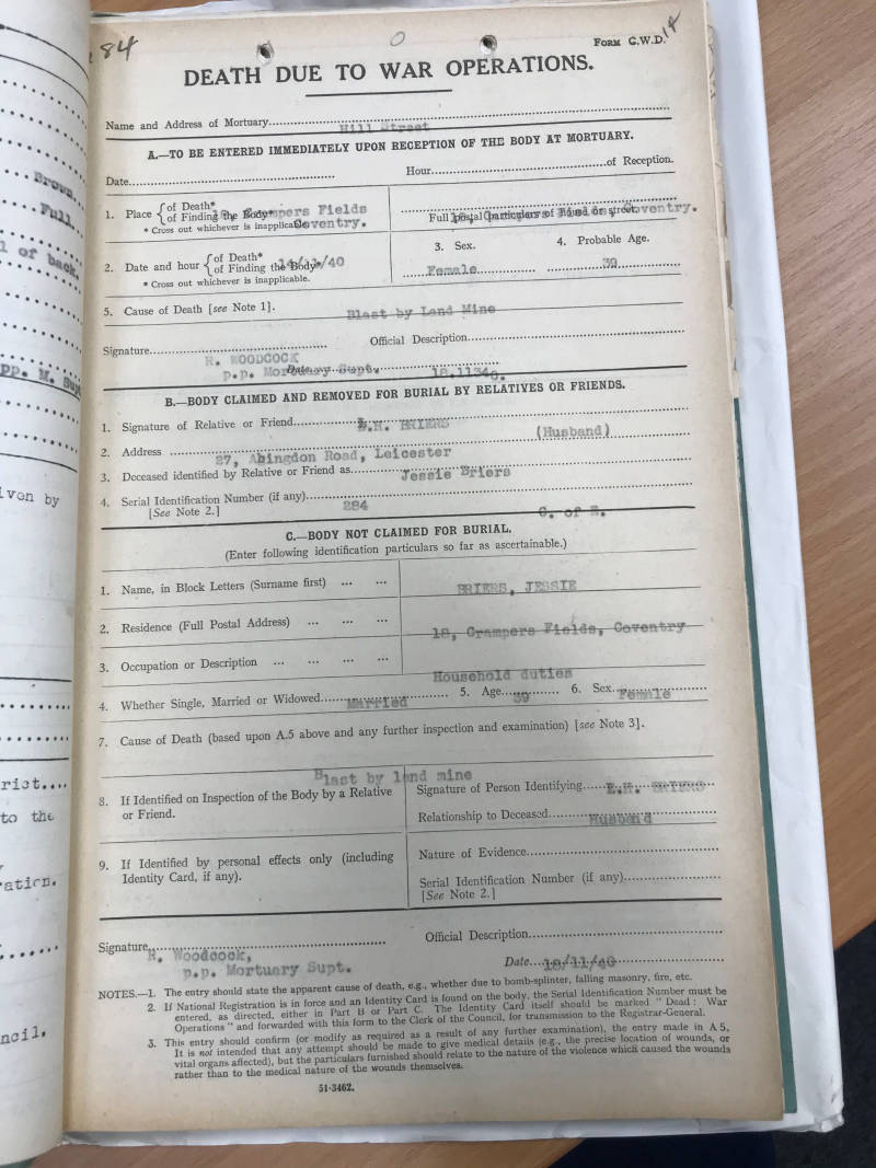 CLICK TO CLOSE Casualty document