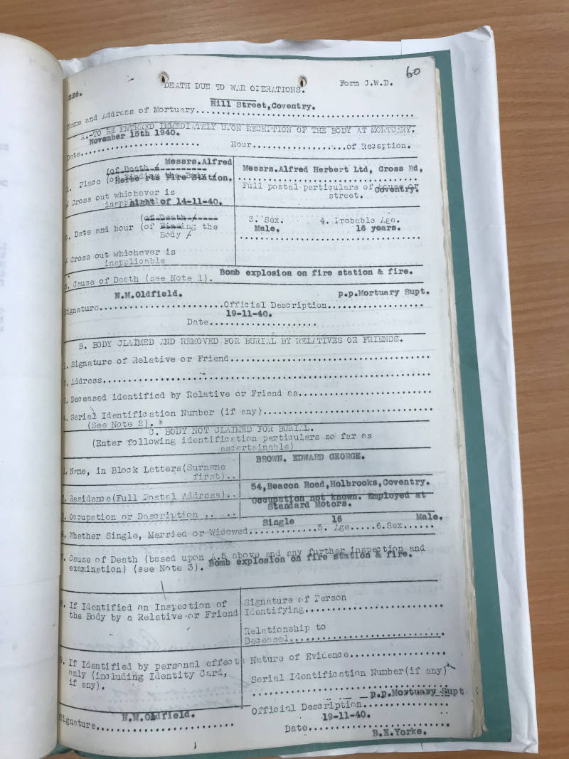 CLICK TO CLOSE Casualty document