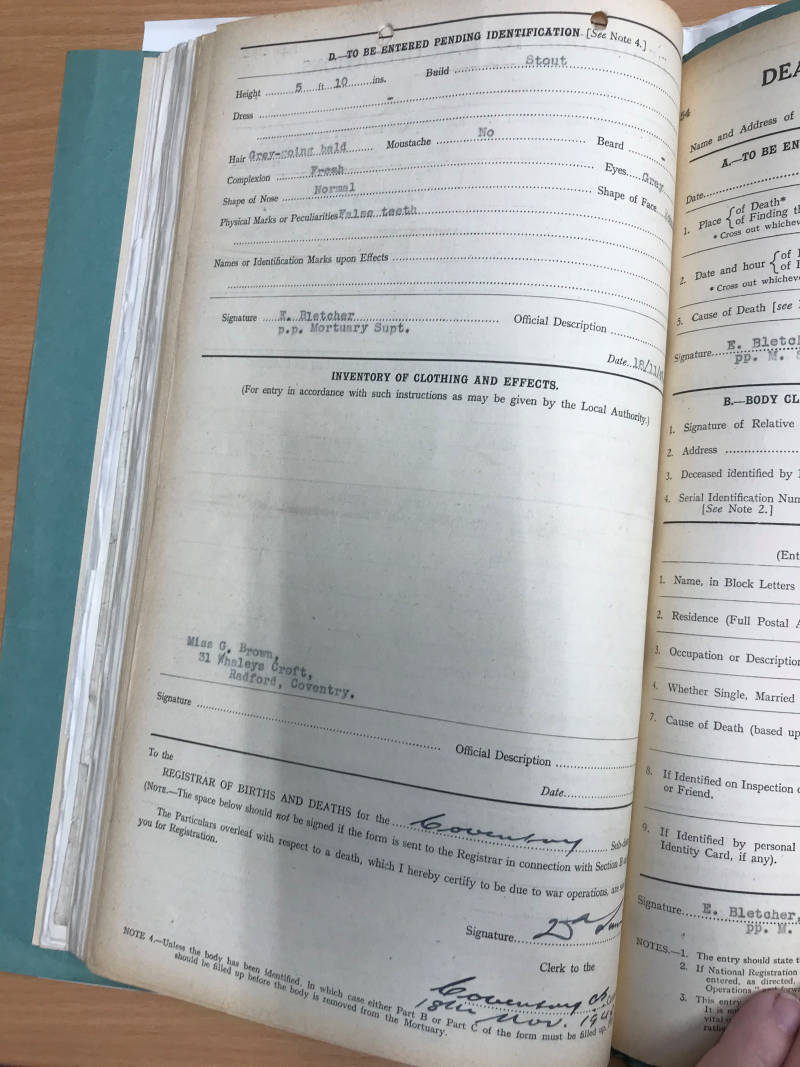 CLICK TO CLOSE Casualty document
