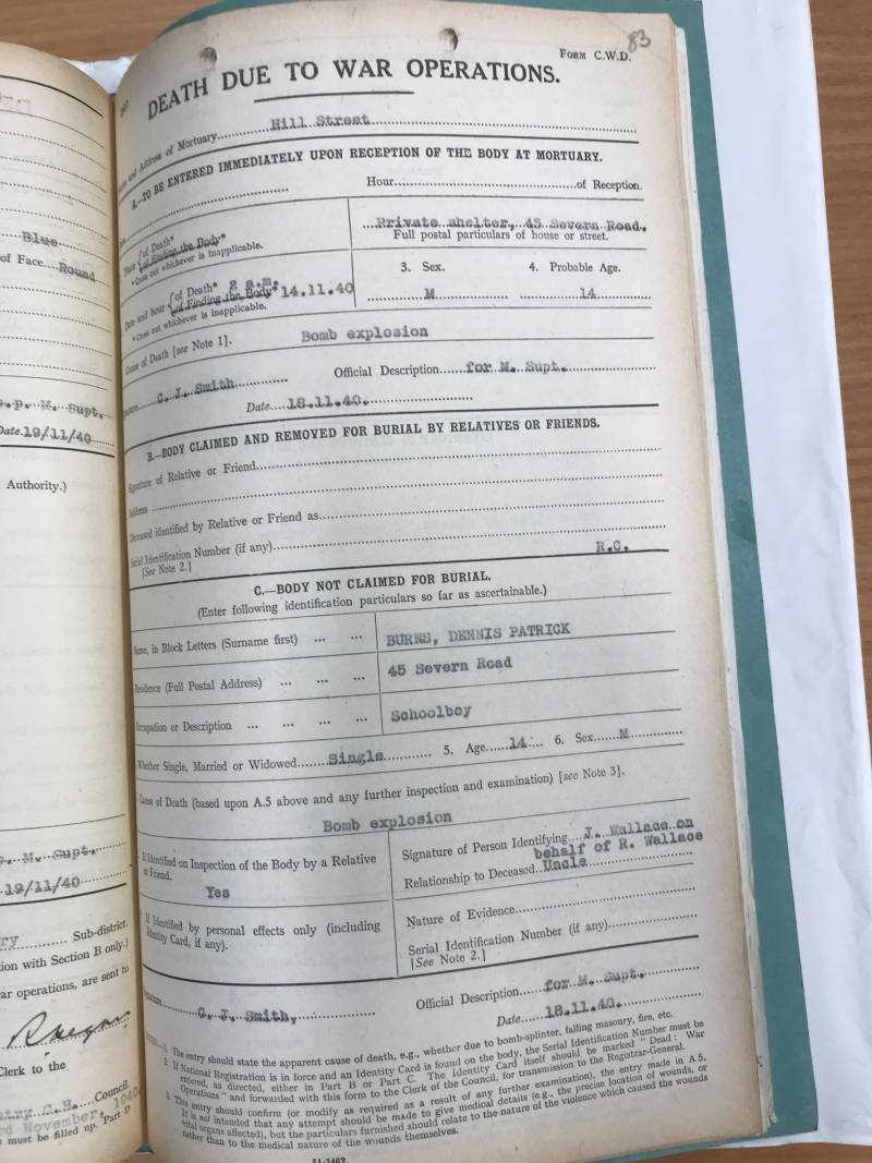 CLICK TO CLOSE Casualty document