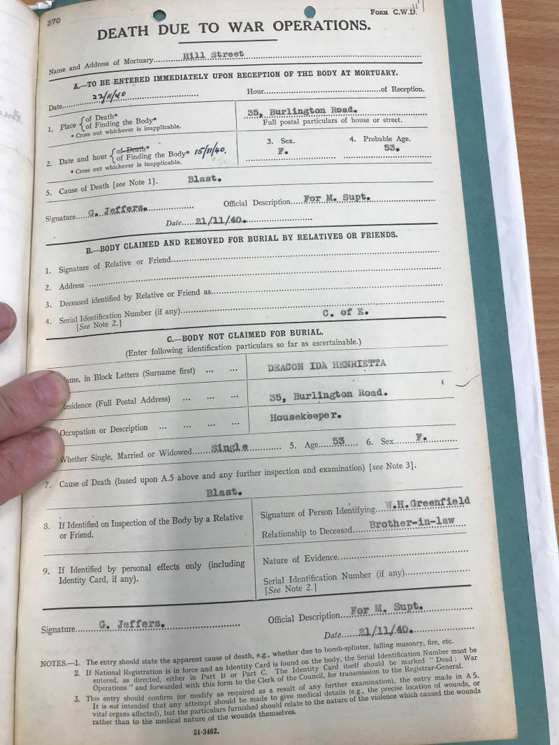 CLICK TO CLOSE Casualty document