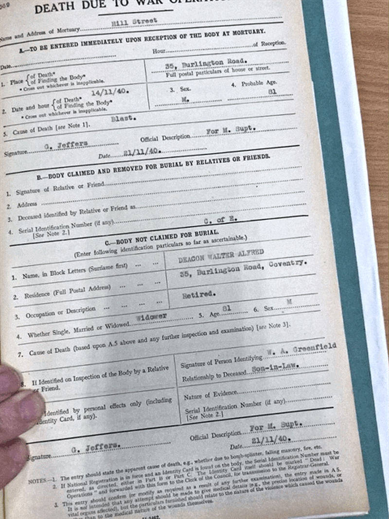 CLICK TO CLOSE Casualty document