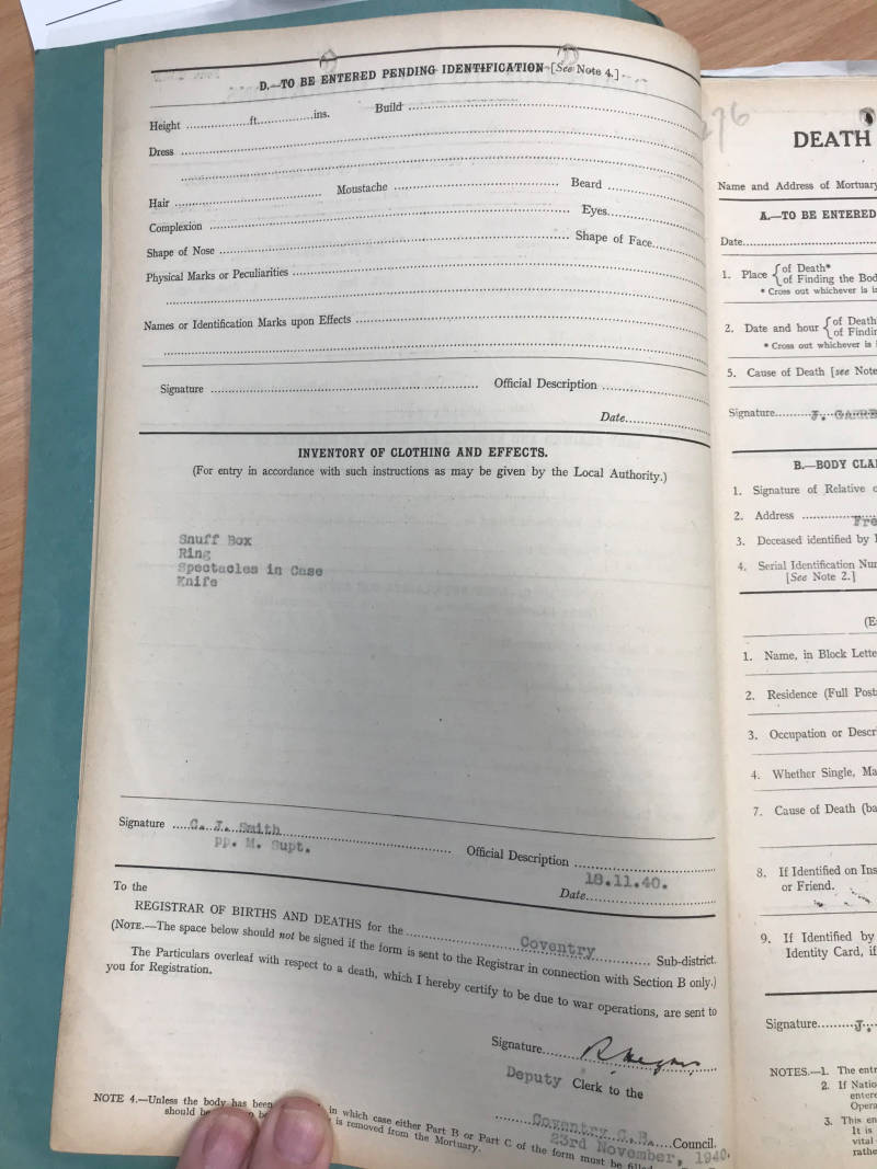 CLICK TO CLOSE Casualty document
