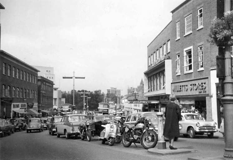 Trinity Street in 1962
