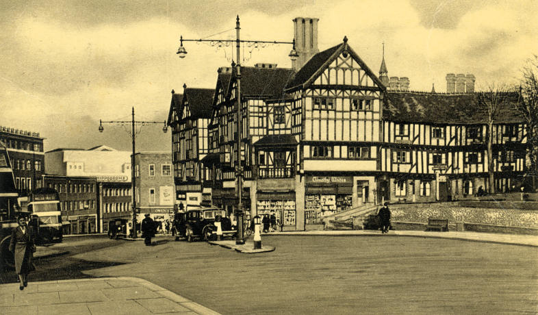 Trinity Street viewed from Broadgate