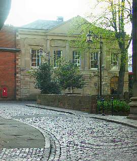 County Hall viewed from Bayley Lane