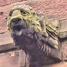 Gargoyle on Swanswell gate