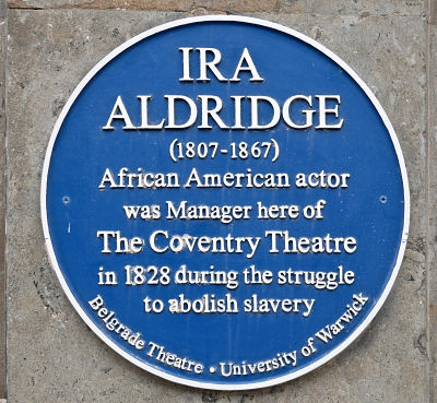 Blue plaque in the Upper Precinct