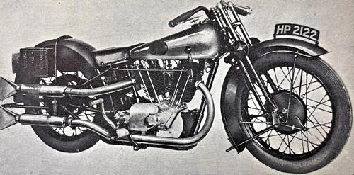 Brough Superior machine of 1927