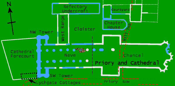 Probable Plan of St. Mary's Cathedral