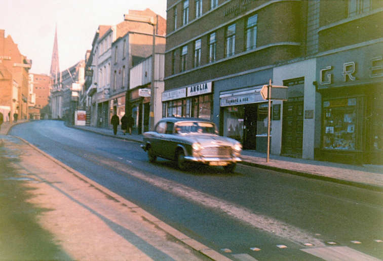 Hertford Street on Boxing Day 1968
