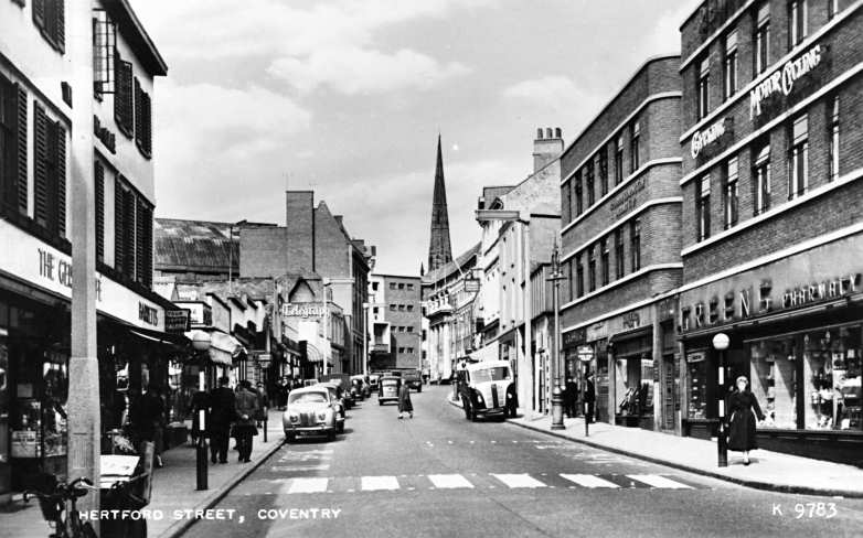 Hertford Street in 1955