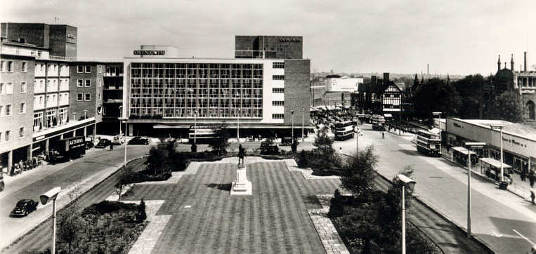 Owen Owen in Broadgate, 1955