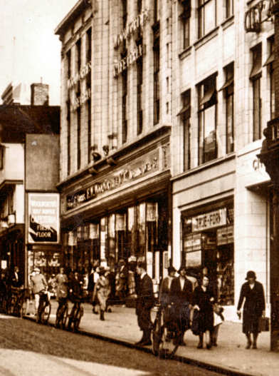 Woolworth's store in Smithford Street.