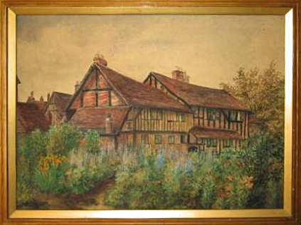 Ford's Hospital 1926 watercolour