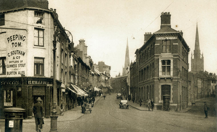 Hertford Street and Warwick Lane
