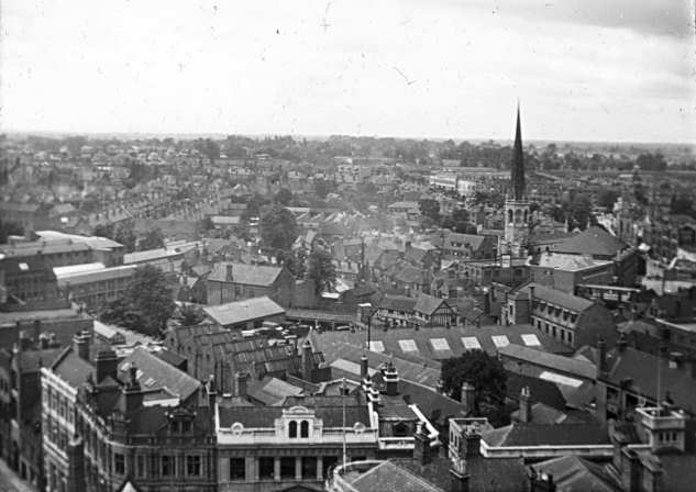 High Street aerial view 1938