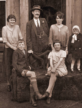 Percy Lewis and family