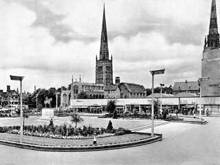 How Coventry looked in the 1950s